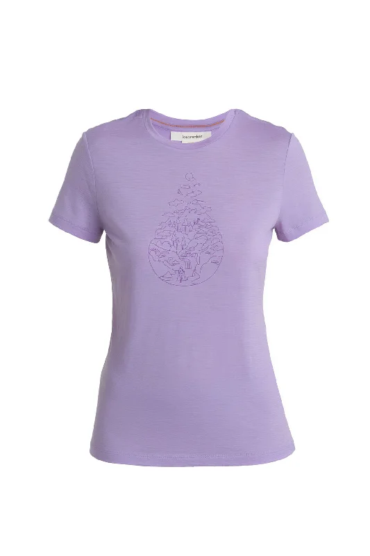 Icebreaker 150 Tech Lite III SS Tee Hike Path - Women's